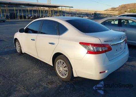 2013 Nissan Sentra S из США, поврежденный, VIN 3N1AB7APXDL794603